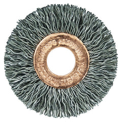 1-1/2″ Small Diameter Crimped Wire Wheel, .008″ Steel Fill, 1/2″ Arbor Hole - Apex Tool & Supply