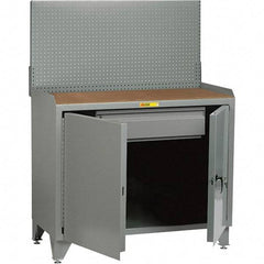 Little Giant - Stationary Workstations Type: Security Workstation Width (Inch): 36 - Apex Tool & Supply