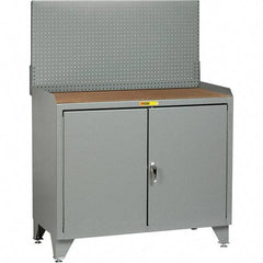 Little Giant - Stationary Workstations Type: Security Workstation Width (Inch): 36 - Apex Tool & Supply