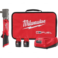 Milwaukee Tool - Cordless Impact Wrenches & Ratchets Voltage: 12.0 Drive Size (Inch): 1/2 - Apex Tool & Supply