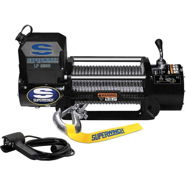 Superwinch - Automotive Winches Type: Heavy-Duty Recovery Winch Pull Capacity (Lb.): 8,500 (Pounds) - Apex Tool & Supply