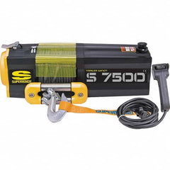 Superwinch - Automotive Winches Type: DC Electric Winch Pull Capacity (Lb.): 7,500 (Pounds) - Apex Tool & Supply