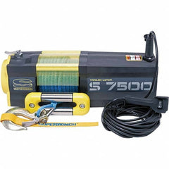 Superwinch - Automotive Winches Type: DC Electric Winch Pull Capacity (Lb.): 7,500 (Pounds) - Apex Tool & Supply