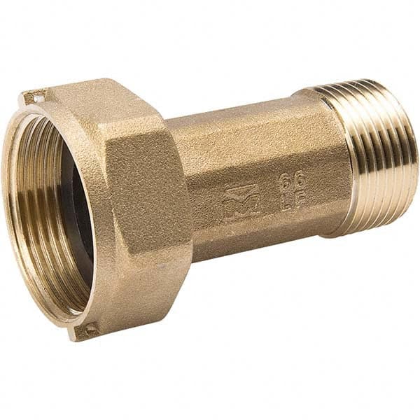 B&K Mueller - Water Meter Flanges & Couplings Type: Coupling Pipe Size: 0.75 (Inch) - Apex Tool & Supply