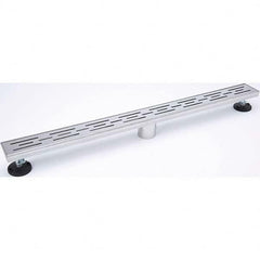 B&K Mueller - Drain Components Type: Flat Grid Drain System Includes: Adapter Coupling; Hook; Strainer - Apex Tool & Supply