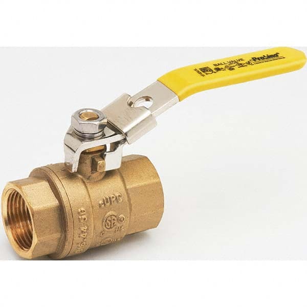 B&K Mueller - Gas Ball Valves Style: Straight w/Side Tap Pipe Size: 3/4 - Apex Tool & Supply