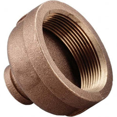 Merit Brass - Brass & Chrome Pipe Fittings Type: Reducing Coupling Fitting Size: 1-1/2 x 3/4 - Apex Tool & Supply