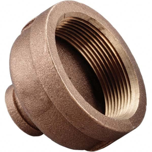 Merit Brass - Brass & Chrome Pipe Fittings Type: Reducing Coupling Fitting Size: 1-1/2 x 1 - Apex Tool & Supply