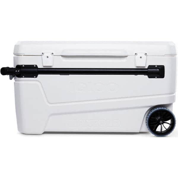 Igloo - Portable Coolers Type: Ice Chest w/Wheels Volume Capacity: 110 Qt - Apex Tool & Supply