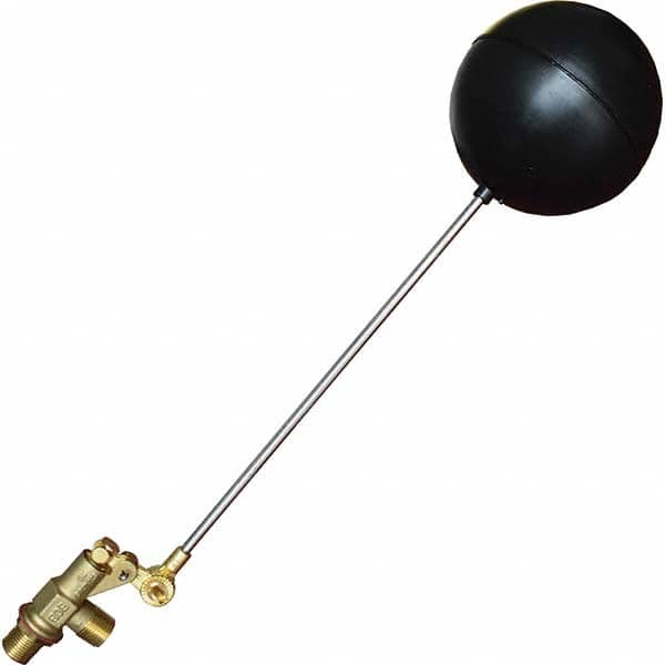 Control Devices - Float Valves Type: Mechanical Style: Angle Pattern-Single Seat - Apex Tool & Supply