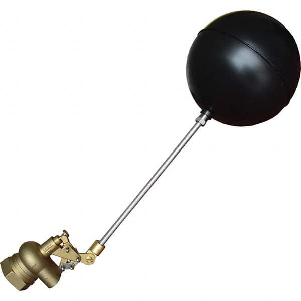 Control Devices - Float Valves Type: Mechanical Style: Angle Pattern-Single Seat - Apex Tool & Supply