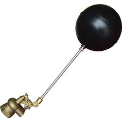 Control Devices - Float Valves Type: Mechanical Style: Angle Pattern-Single Seat - Apex Tool & Supply