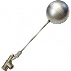 Control Devices - Float Valves Type: Mechanical Style: Angle Pattern-Single Seat - Apex Tool & Supply