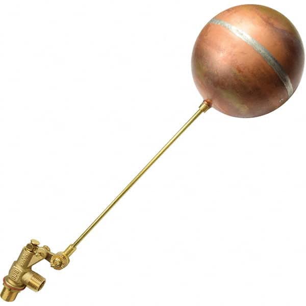 Control Devices - Float Valves Type: Mechanical Style: Angle Pattern-Single Seat - Apex Tool & Supply