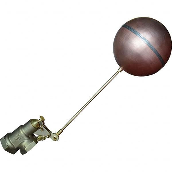 Control Devices - Float Valves Type: Mechanical Style: Angle Pattern-Single Seat - Apex Tool & Supply
