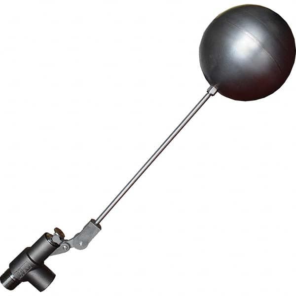 Control Devices - Float Valves Type: Mechanical Style: Angle Pattern-Single Seat - Apex Tool & Supply