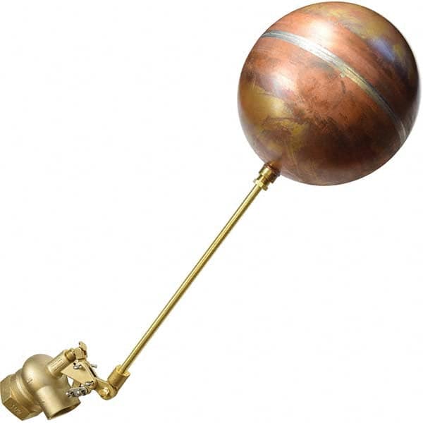 Control Devices - Float Valves Type: Mechanical Style: Angle Pattern-Single Seat - Apex Tool & Supply
