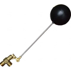Control Devices - Float Valves Type: Mechanical Style: Angle Pattern-Single Seat - Apex Tool & Supply