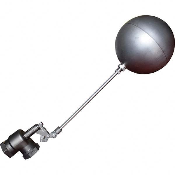 Control Devices - Float Valves Type: Mechanical Style: Angle Pattern-Single Seat - Apex Tool & Supply