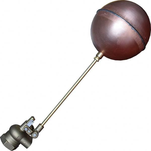 Control Devices - Float Valves Type: Mechanical Style: Angle Pattern-Single Seat - Apex Tool & Supply