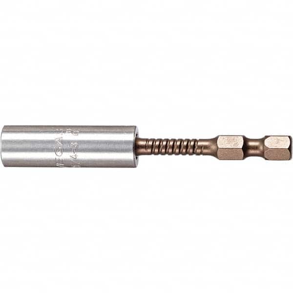 VEGA Industries - Power & Impact Screwdriver Bits & Holders Bit Type: Impact Rated Magnetic Bit Holder Hex Size (Inch): 1/4 - Apex Tool & Supply