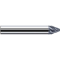 Fraisa - 8 Flute Solid Carbide Circle Segment Taper Form End Mill - Apex Tool & Supply