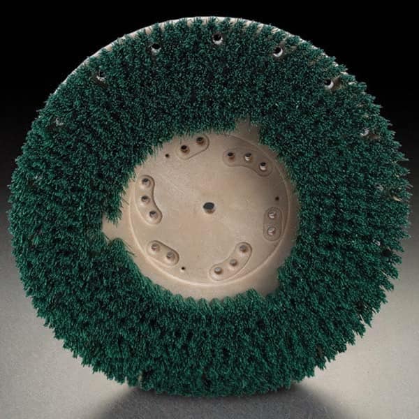 Made in USA - Floor Pads, Bonnets & Screens Type: Heavy Duty Scrub Brush Application: Aggressive & General Scrubbing - Apex Tool & Supply