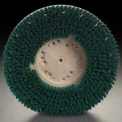 Made in USA - Floor Pads, Bonnets & Screens Type: Heavy Duty Scrub Brush Application: Aggressive & General Scrubbing - Apex Tool & Supply