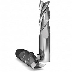 Accupro - Roughing & Finishing End Mills Mill Diameter (Decimal Inch): 0.5000 Corner Radius (Decimal Inch): 0.0300 - Apex Tool & Supply