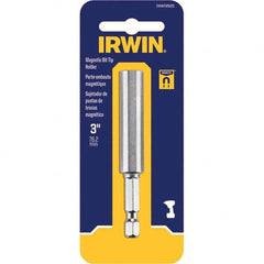 Irwin - Power & Impact Screwdriver Bits & Holders Bit Type: Magnetic Bit Holder Hex Size (Inch): 1/4 - Apex Tool & Supply