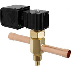 Parker - 1/2" Port Brass Solenoid Solenoid Valve - Apex Tool & Supply