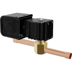 Parker - 1/4" Port Brass Solenoid Solenoid Valve - Apex Tool & Supply