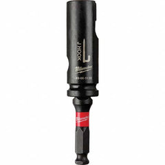 Milwaukee Tool - 7/16" Hex Lineman's Utility Socket for Standard Hex/Socket Screws - Apex Tool & Supply