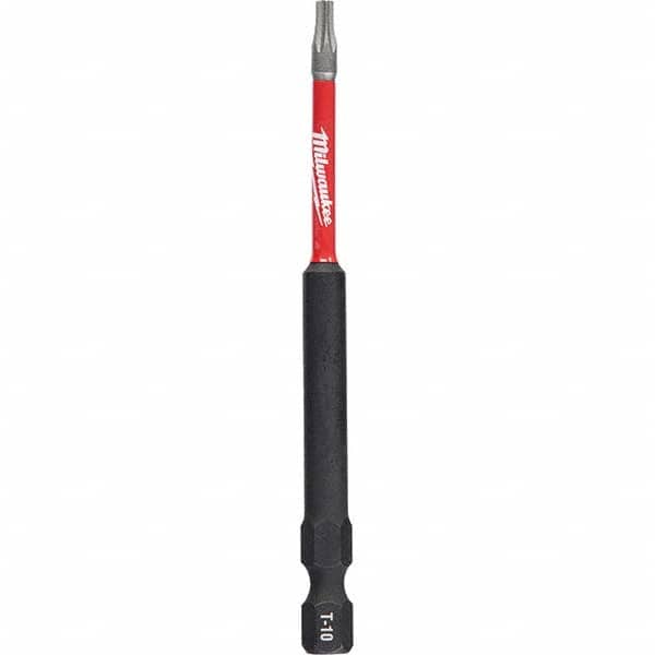 Milwaukee Tool - 1/4" Hex T10 Torx Impact Ready Bit - Apex Tool & Supply