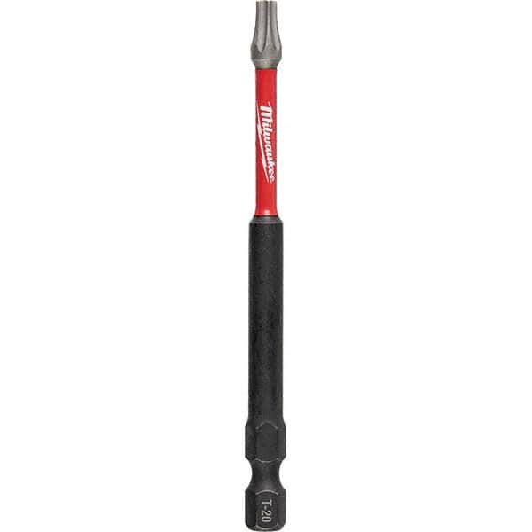 Milwaukee Tool - 1/4" Hex T20 Torx Impact Ready Bit - Apex Tool & Supply