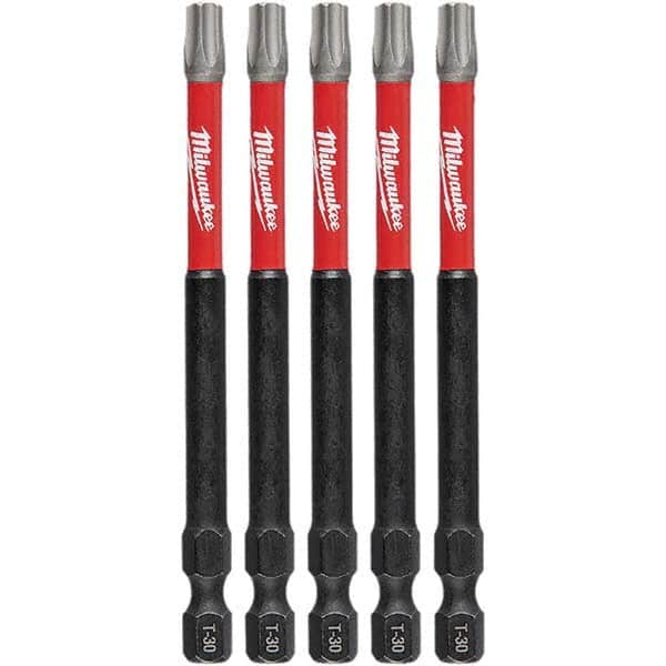 Milwaukee Tool - 1/4" Hex T30 Torx Power Bit - Apex Tool & Supply