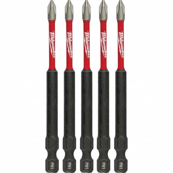 Milwaukee Tool - 1/4" Hex #1 Phillips Impact Ready Bit - Apex Tool & Supply