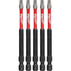 Milwaukee Tool - 1/4" Hex T25 Torx Impact Ready Bit - Apex Tool & Supply