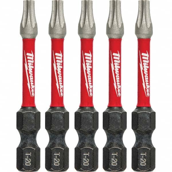 Milwaukee Tool - 1/4" Hex T20 Torx Impact Ready Bit - Apex Tool & Supply