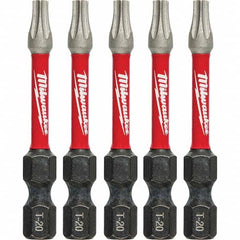 Milwaukee Tool - 1/4" Hex T20 Torx Impact Ready Bit - Apex Tool & Supply