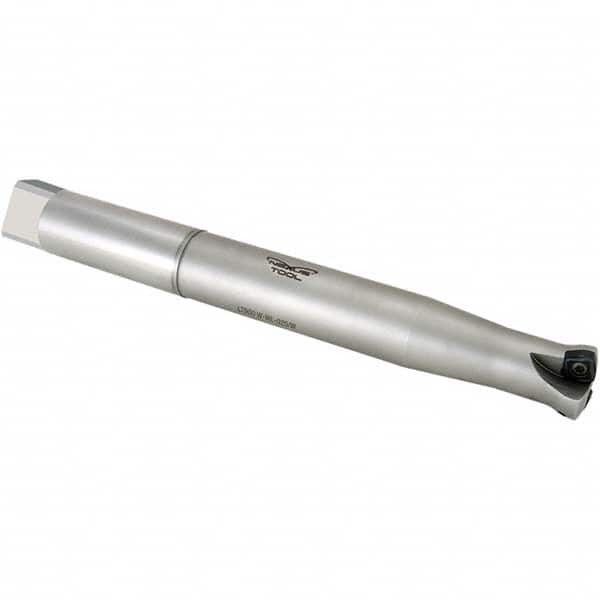 Techniks - Indexable High-Feed End Mills Cutting Diameter (Decimal Inch): 1.25 Maximum Depth of Cut (Decimal Inch): 8.0000 - Apex Tool & Supply