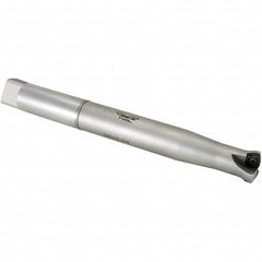 Techniks - Indexable High-Feed End Mills Cutting Diameter (Decimal Inch): 1.25 Maximum Depth of Cut (Decimal Inch): 5.0000 - Apex Tool & Supply