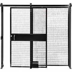 Folding Guard - Temporary Structure Doors Type: Sliding Door Width (Feet): 6 - Apex Tool & Supply