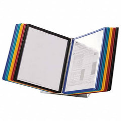 DURABLE - Desktop File Organizers Type: 20-Panel Desk Top Organizer Color: Gray - Apex Tool & Supply