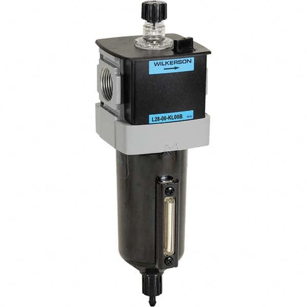 Wilkerson - Lubricators Type: Standard - Modular Port Size NPT: 1/2 - Apex Tool & Supply