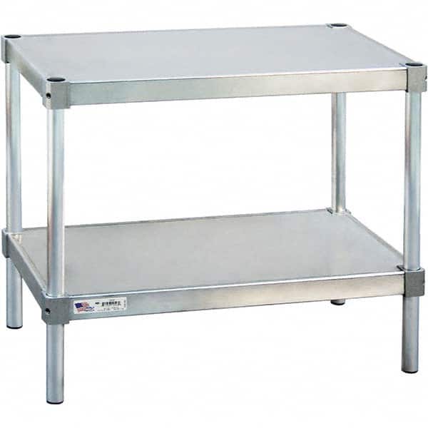 New Age Industrial - Stationary Work Benches, Tables Type: Work Table Top Material: Aluminum - Apex Tool & Supply