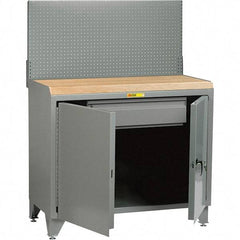 Little Giant - Stationary Workstations Type: Security Workstation Width (Inch): 48 - Apex Tool & Supply