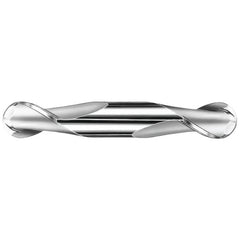 ‎7/64″ Dia. × 1/8″ Shank × 3/16″ DOC × 1-1/2″ OAL, Carbide TiCN, Spiral , 2 Flute, 30° Helix, Ballnose End Mill