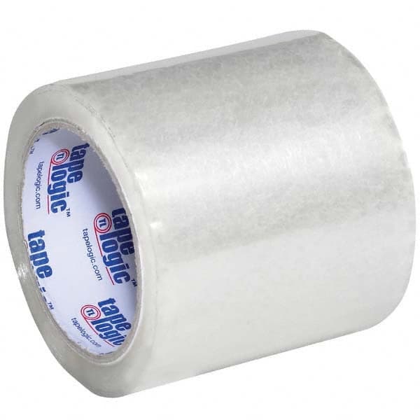 Tape Logic - Pack of (6) 72 Yd Rolls 4" Clear Acrylic Adhesive Packaging Tape - Apex Tool & Supply