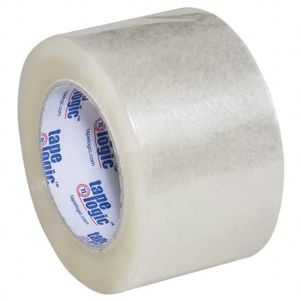 Tape Logic - Pack of (6) 110 Yd Rolls 3" Clear Acrylic Adhesive Packaging Tape - Apex Tool & Supply